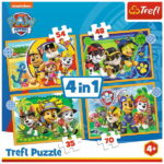 Puzzles - "4in1" - Holiday Paw Patrol / Viacom PAW Patrol