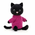 Pisica in pulover fucsia JELLY CAT