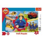 Puzzles - "15 Frame" - Fireman Sam's Day / Prism A and D Fireman Sam