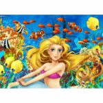 Puzzle Povesti - Mica Sirena 100 piese