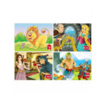 Puzzle - 4 Basme (12,24,42,56 piese)