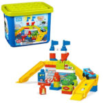 Constructor Mega Bloks Race Car Garage 60buc 27x36cm