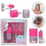 Vopsea sclipici p/u par GLITTER HAARGEL DEPESCHE