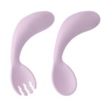 Set pentru copii furculita si lingurita culoare lavanda ROXY-KIDS