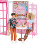 Casa cu mobila Barbie MATTEL - imagine 3
