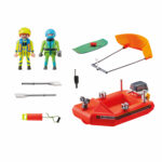Kitesurfer Rescue with Speedboat Playmobil - imagine 2