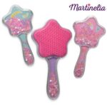 Pieptene in forma de stea glitter Sweet Unicorn MARTINELIA