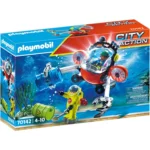 Environmental Expedition with Dive Boat Playmobil