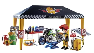 Stunt Show Service Tent Playmobil - imagine 2