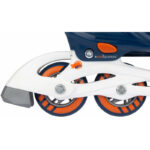 Role ajustabile - Traffic Racer orange/ albastru 37-40 NIJDAM - imagine 3