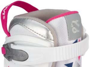 Role ajustabile alb/roz 37-40 NIJDAM - imagine 2