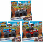 Hot Wheels Masina Monster Truck cu sunete si lumina 1:43 ass. MATTEL