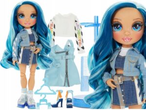 Papusa Rainbow High seria "Junior" - Skyler Bradshaw 23 cm (cu accesorii) - imagine 2