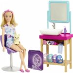 Set de joc Barbie® SPA- Centru pentru papusi MATTEL - imagine 2