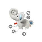 Jucarie educativa-suspensie p/u carucior ELEPHANT ETHAN BabyOno