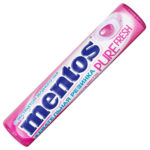 Guma de mestecat Mentos Roll Pure Fresh Tutti-Frutti 15,5g