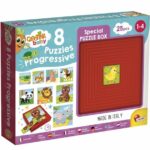Carotina Baby -joc educativ: Puzzle -Catalusi (9 seturi) LISCIANI