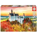 Puzzle - 1500 Autumn In Neuschwanstein, Educa