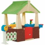 Casuta pentru copii 2in1 Gradina Little Tikes