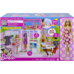 Casa cu mobila Barbie cu papusa MATTEL