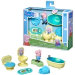 Set de joaca camera de baie a purcelusei Peppa Pig