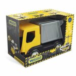 Camion Colectarea deseuri galben/gri 26 cm Wader