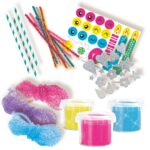 Set pasta de modelare Glitter SES