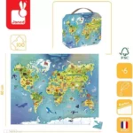 Puzzle Lumea inconjuratoare 100pcs Janod