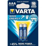 Baterii VARTA MicroHighEnergyAAA-2buc