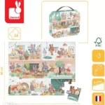 Puzzle Ziua iepurasilor 24 pcs Janod