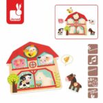 Puzzle muzical Prietenii fermei Janod