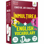 Inmultirea . English vocabulary/Pachete Duo EduCard