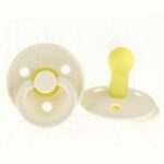 Suzeta din latex Bibs Colour (18+ luni) culoarea Ivory