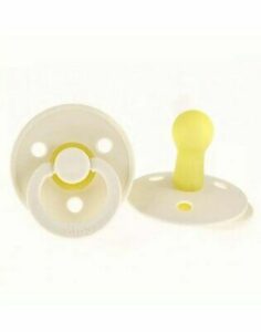 Suzeta din latex Bibs Colour (18+ luni) culoarea Ivory