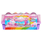 "Set jucarii Deluxe Family Unicorn   Hatchimals Spin Master"