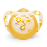 Suzeta NUK latex Star 6-18 luni in cutie (734076)