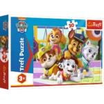 Puzzles - "30" - Paw Patrol always on time / Vaicom PAW Patrol