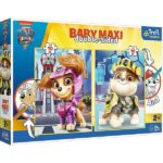 Puzzles - "Baby MAXI 2x10" - Happy Paw Patrol team / Viacom PAW PATROL: THE MOVIE_FSC Mix 70%