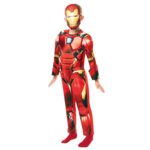Costum Iron Man Deluxe L(7-8 ani) RUBIES