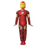 Costum Iron Man Deluxe L(7-8 ani) RUBIES