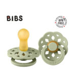 Suzeta din latex Bibs Boheme (6-18 luni) culoarea Sage