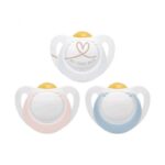Suzeta NUK latex Star 0-6 luni in cutie (726069)