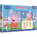 Puzzles - "Baby MAXI 2x10" - Peppa's good day / Peppa Pig_FSC Mix 70%