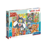 Puzzle Tom si Jerry 3x48 buc. CLEMENTONI