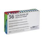 Vopsea Acril 36 culori GRAFIX — изображение 3