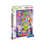 Puzzle Timp de poveste cu sclipici 104 buc. CLEMENTONI