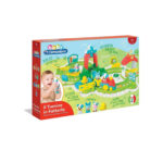 Pista De Curse cu Trenut Train Farm Playset Clementoni
