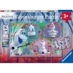Puzzle Olaf Frozen 2*12buc 3+ RAVENSBURGER