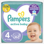 Pampers Jumbo Minus Maxi 62buc (4) 9-14kg