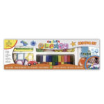 Set Pasta de modelat cu accesori. 400gr CARIOCA